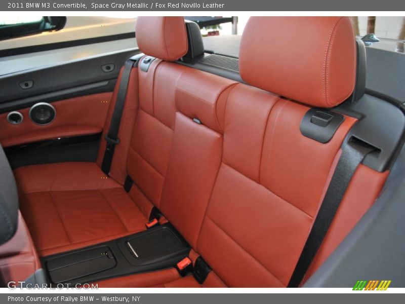  2011 M3 Convertible Fox Red Novillo Leather Interior