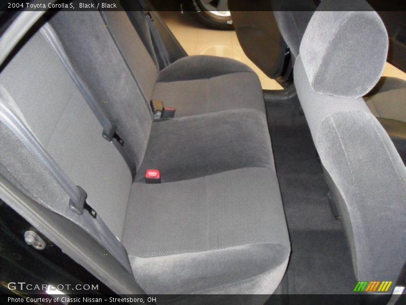 Black / Black 2004 Toyota Corolla S