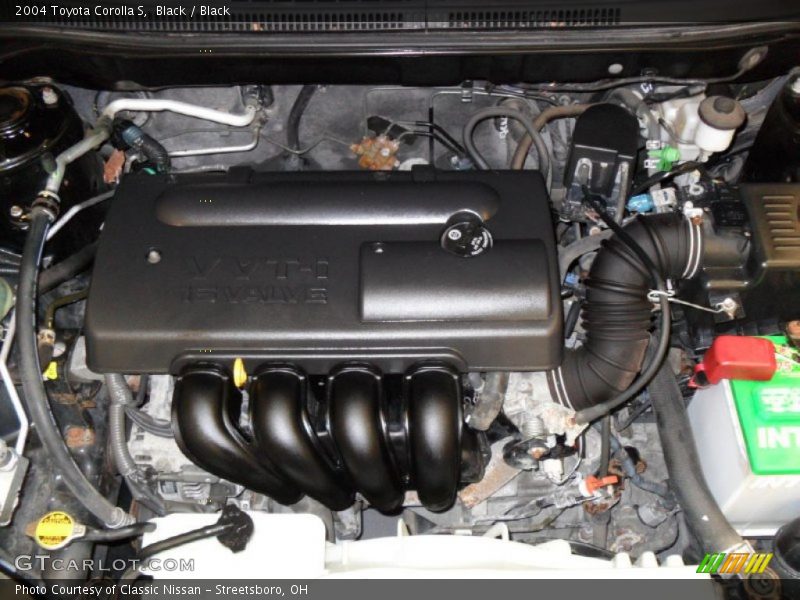 Black / Black 2004 Toyota Corolla S
