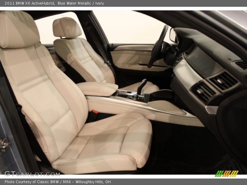  2011 X6 ActiveHybrid Ivory Interior