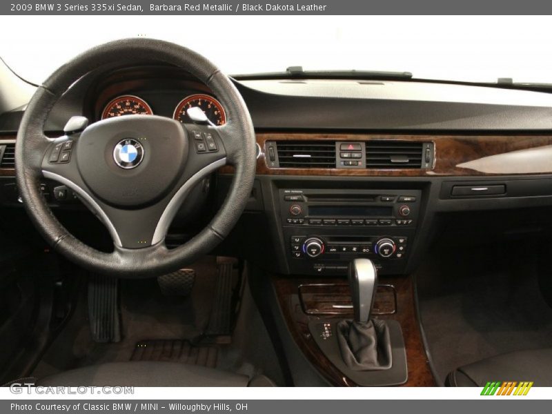 Barbara Red Metallic / Black Dakota Leather 2009 BMW 3 Series 335xi Sedan