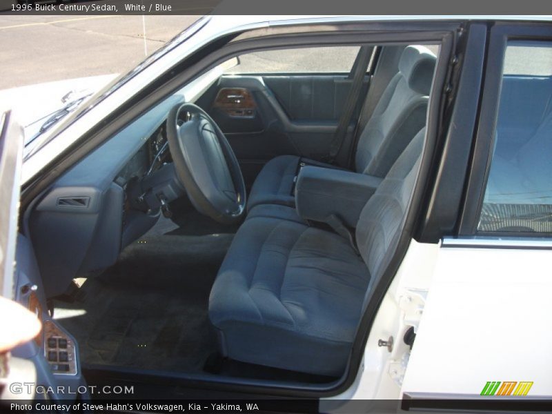  1996 Century Sedan Blue Interior