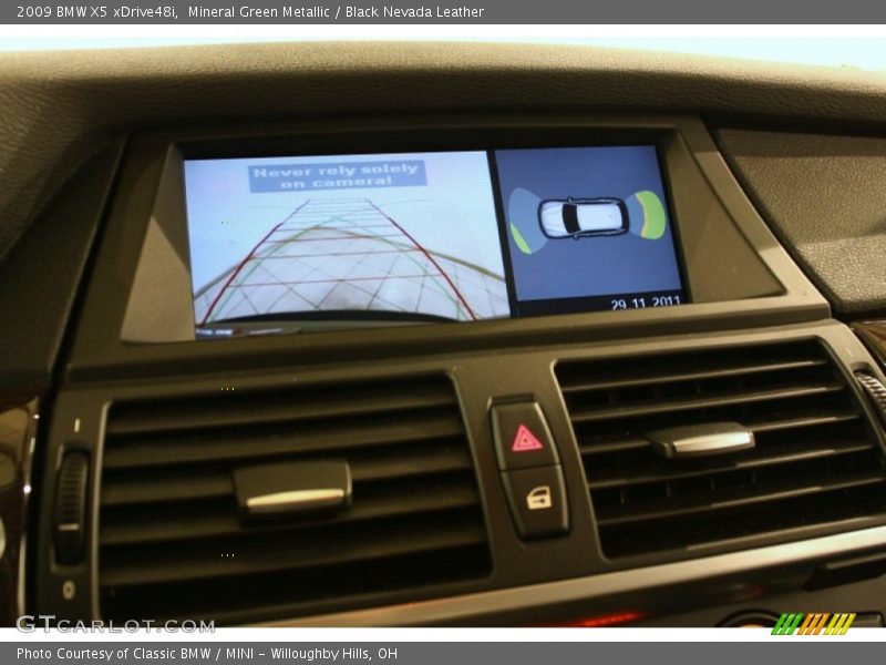 Mineral Green Metallic / Black Nevada Leather 2009 BMW X5 xDrive48i