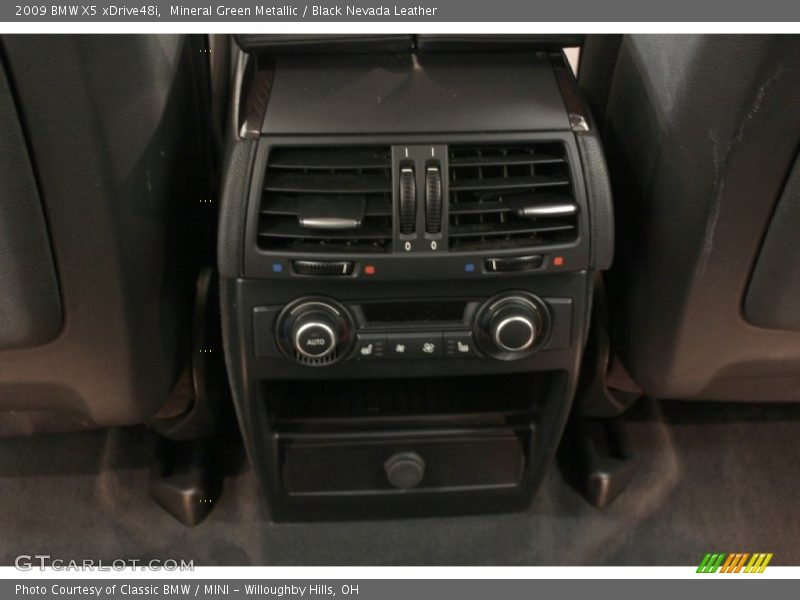 Mineral Green Metallic / Black Nevada Leather 2009 BMW X5 xDrive48i