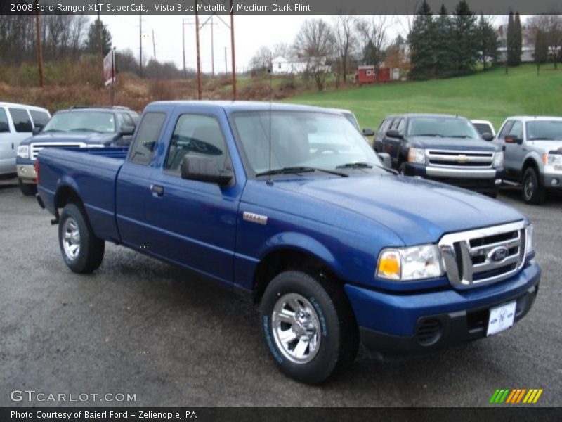 Front 3/4 View of 2008 Ranger XLT SuperCab