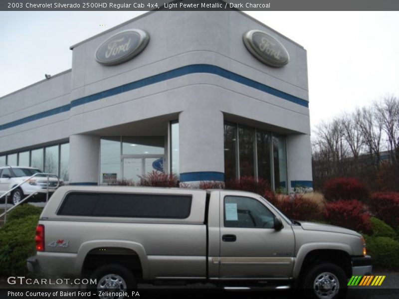 Light Pewter Metallic / Dark Charcoal 2003 Chevrolet Silverado 2500HD Regular Cab 4x4