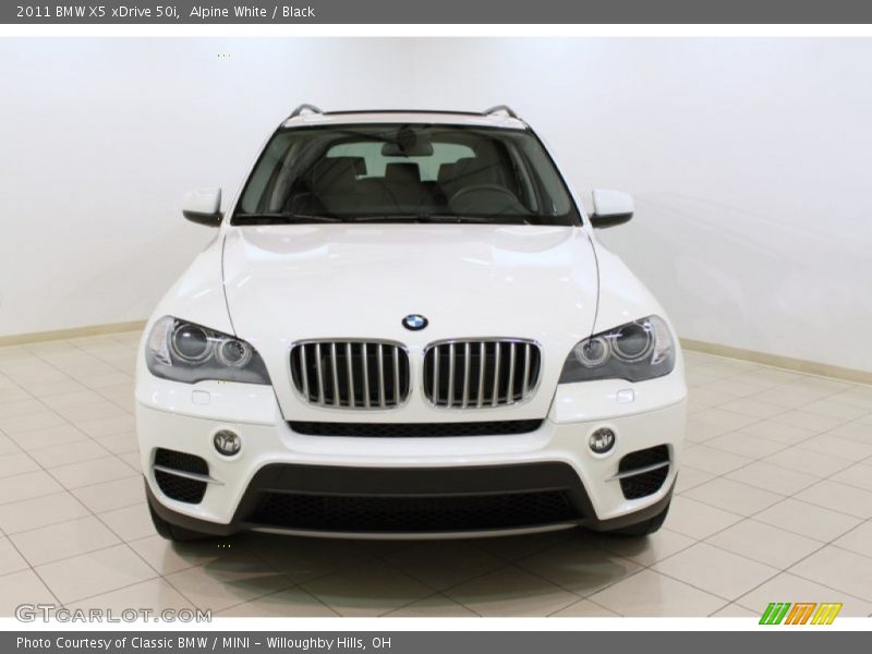 Alpine White / Black 2011 BMW X5 xDrive 50i