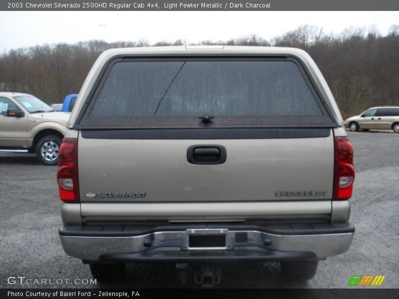 Light Pewter Metallic / Dark Charcoal 2003 Chevrolet Silverado 2500HD Regular Cab 4x4