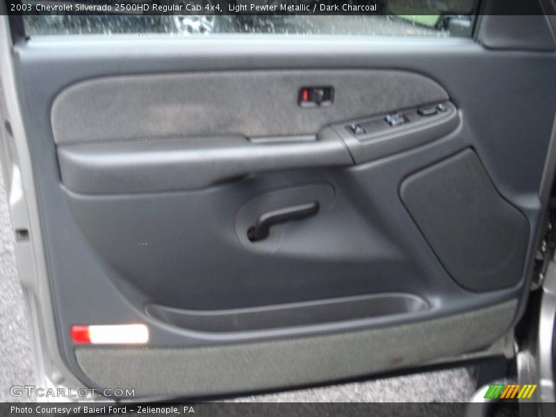Light Pewter Metallic / Dark Charcoal 2003 Chevrolet Silverado 2500HD Regular Cab 4x4