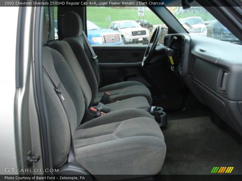 Light Pewter Metallic / Dark Charcoal 2003 Chevrolet Silverado 2500HD Regular Cab 4x4