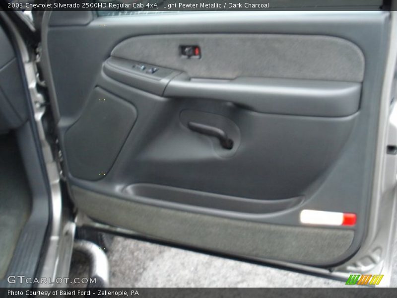 Light Pewter Metallic / Dark Charcoal 2003 Chevrolet Silverado 2500HD Regular Cab 4x4