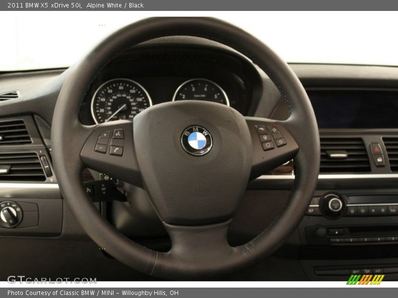 Alpine White / Black 2011 BMW X5 xDrive 50i