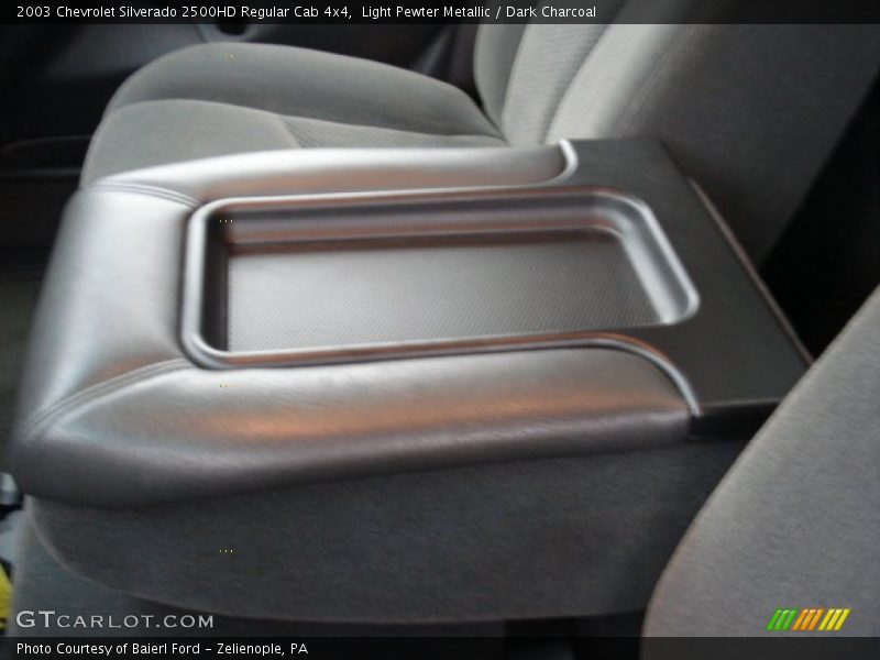 Light Pewter Metallic / Dark Charcoal 2003 Chevrolet Silverado 2500HD Regular Cab 4x4