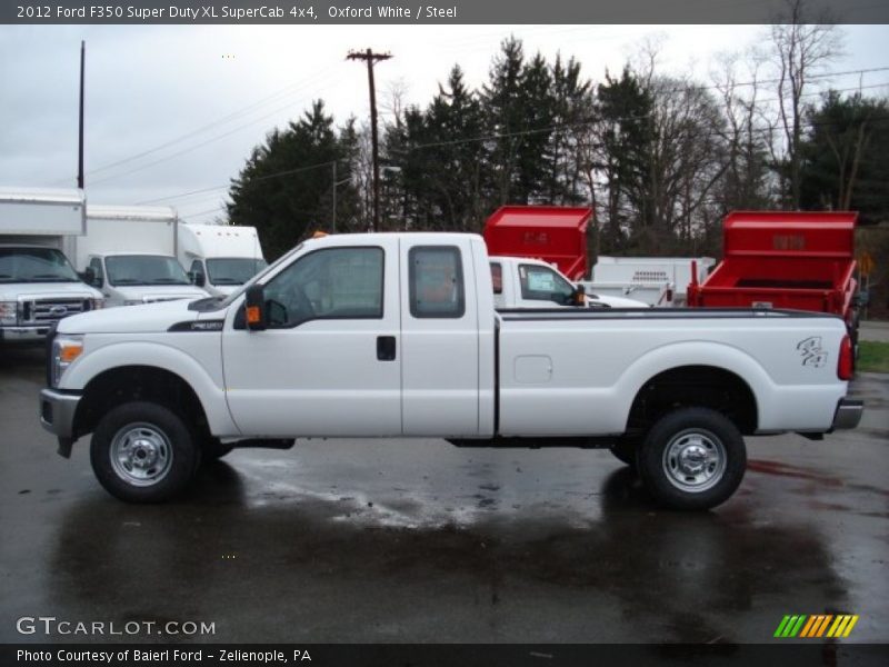  2012 F350 Super Duty XL SuperCab 4x4 Oxford White