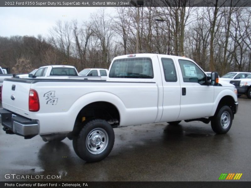 Oxford White / Steel 2012 Ford F350 Super Duty XL SuperCab 4x4