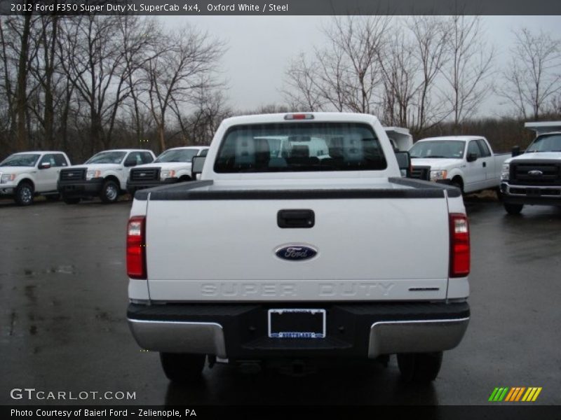 Oxford White / Steel 2012 Ford F350 Super Duty XL SuperCab 4x4