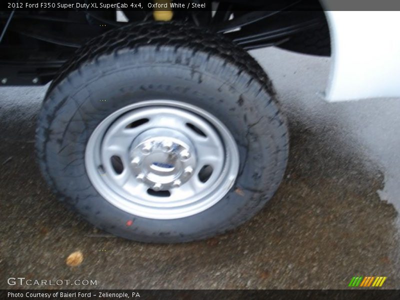 Oxford White / Steel 2012 Ford F350 Super Duty XL SuperCab 4x4