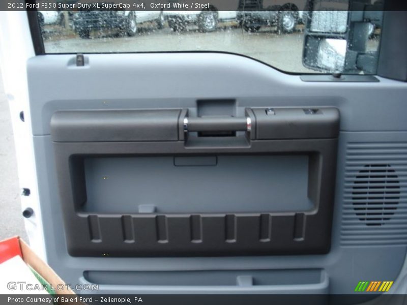 Oxford White / Steel 2012 Ford F350 Super Duty XL SuperCab 4x4