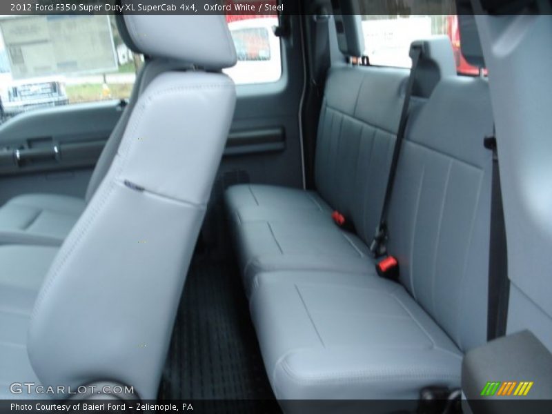 Oxford White / Steel 2012 Ford F350 Super Duty XL SuperCab 4x4