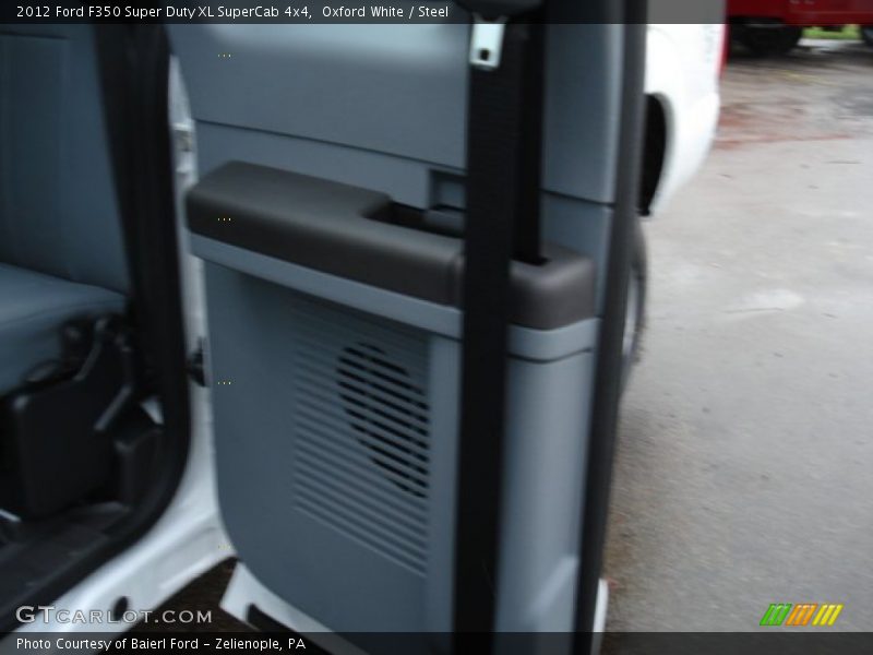 Oxford White / Steel 2012 Ford F350 Super Duty XL SuperCab 4x4