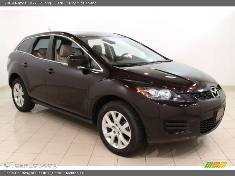 Black Cherry Mica / Sand 2009 Mazda CX-7 Touring