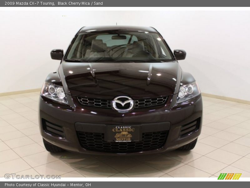 Black Cherry Mica / Sand 2009 Mazda CX-7 Touring