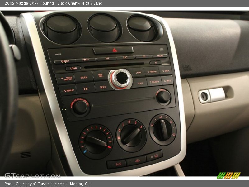 Black Cherry Mica / Sand 2009 Mazda CX-7 Touring