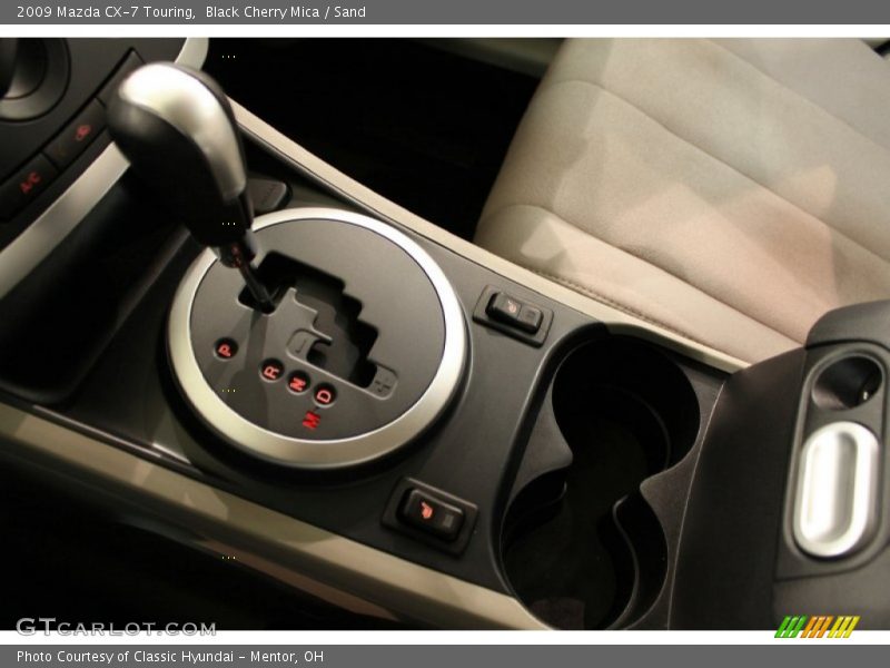 Black Cherry Mica / Sand 2009 Mazda CX-7 Touring