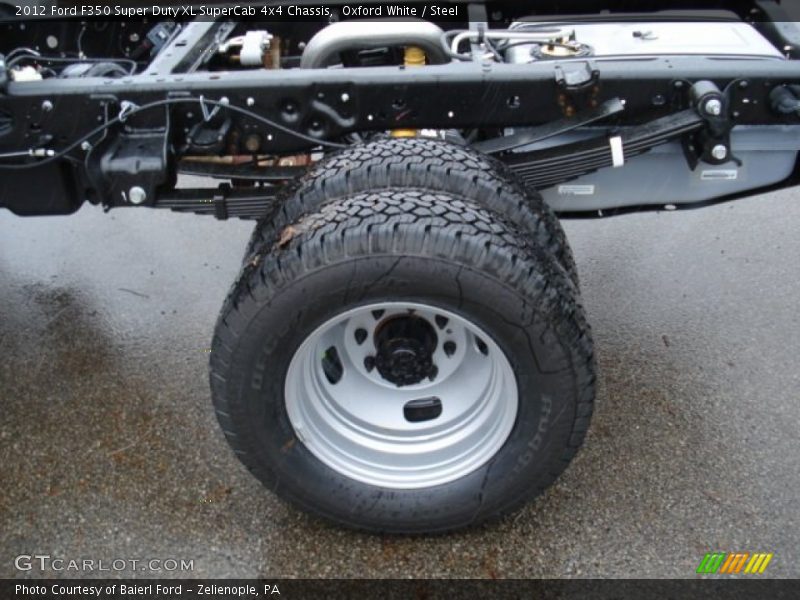  2012 F350 Super Duty XL SuperCab 4x4 Chassis Wheel
