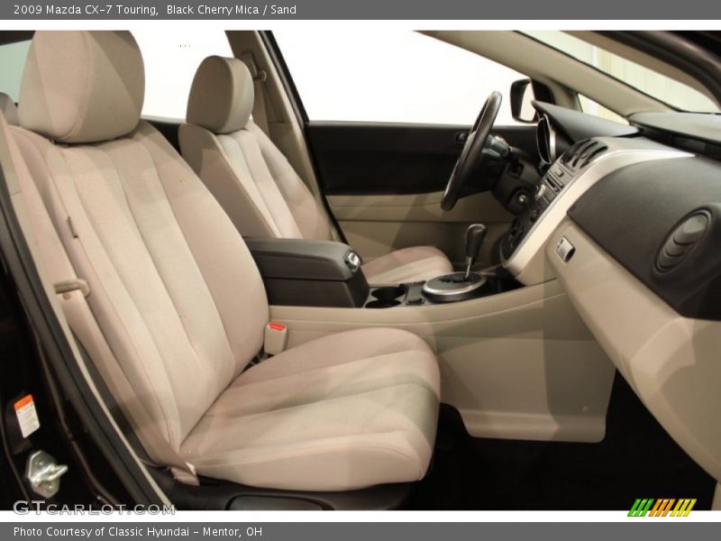 Black Cherry Mica / Sand 2009 Mazda CX-7 Touring