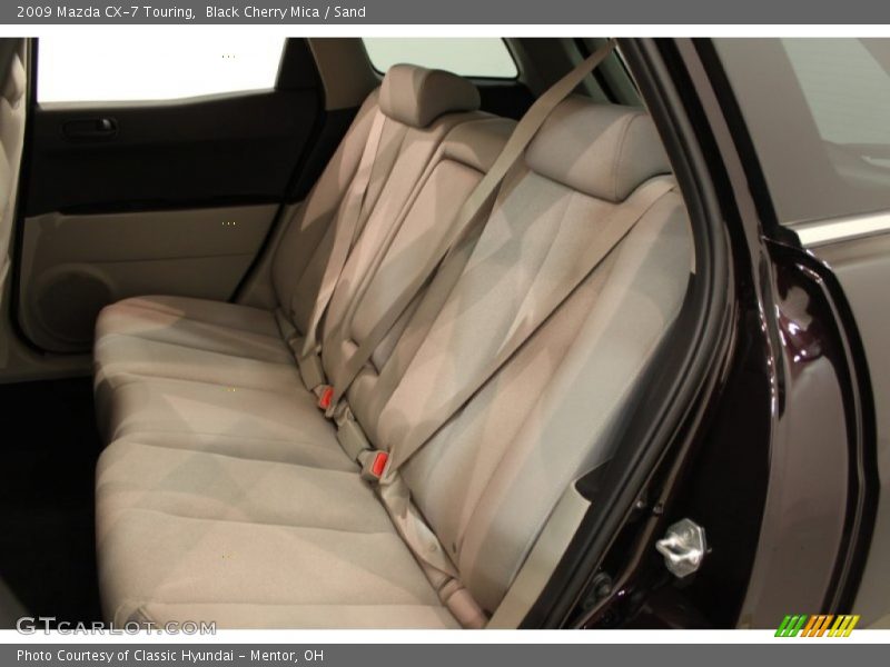 Black Cherry Mica / Sand 2009 Mazda CX-7 Touring