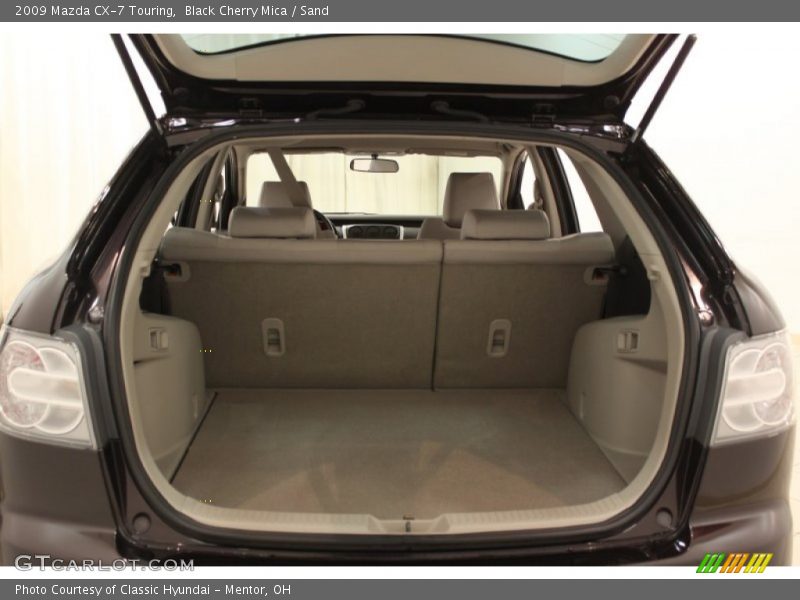 Black Cherry Mica / Sand 2009 Mazda CX-7 Touring