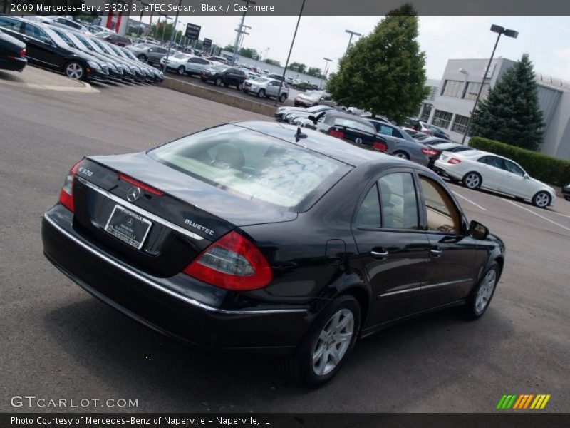 Black / Cashmere 2009 Mercedes-Benz E 320 BlueTEC Sedan