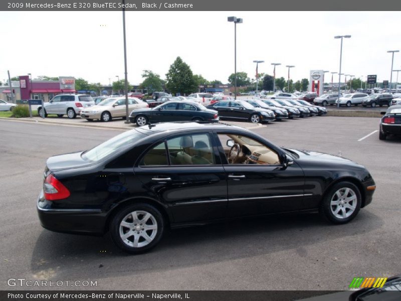 Black / Cashmere 2009 Mercedes-Benz E 320 BlueTEC Sedan