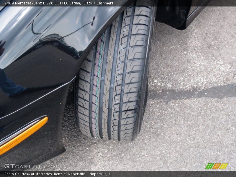 Black / Cashmere 2009 Mercedes-Benz E 320 BlueTEC Sedan