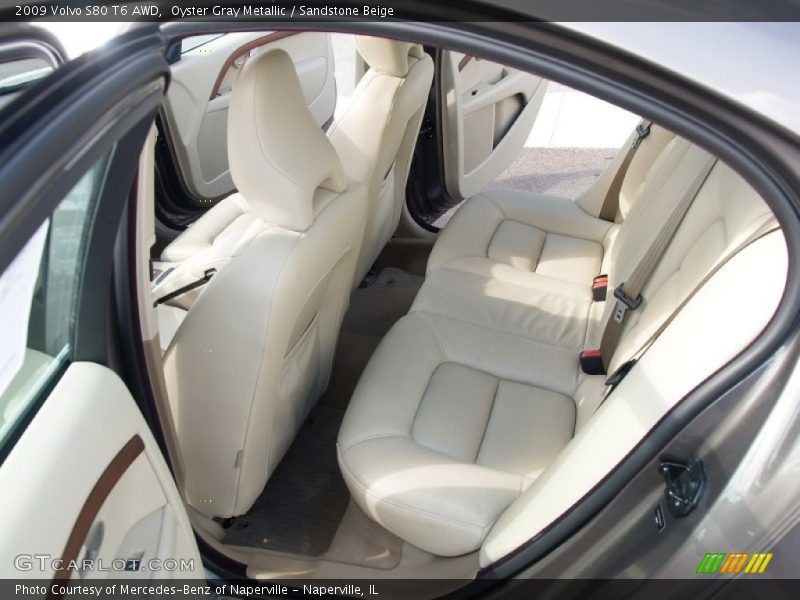  2009 S80 T6 AWD Sandstone Beige Interior