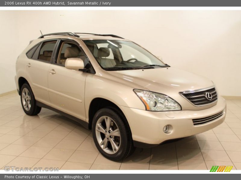 Savannah Metallic / Ivory 2006 Lexus RX 400h AWD Hybrid