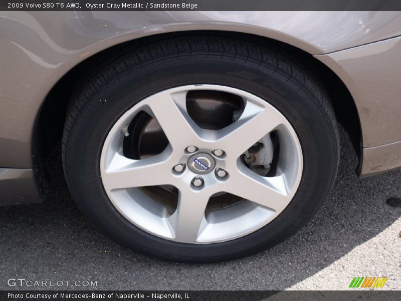  2009 S80 T6 AWD Wheel