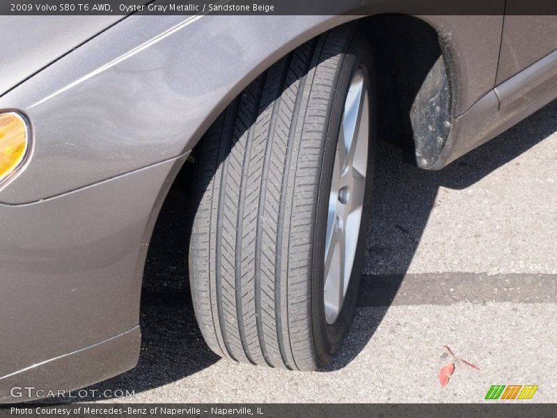Oyster Gray Metallic / Sandstone Beige 2009 Volvo S80 T6 AWD