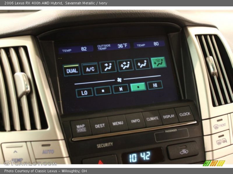 Savannah Metallic / Ivory 2006 Lexus RX 400h AWD Hybrid