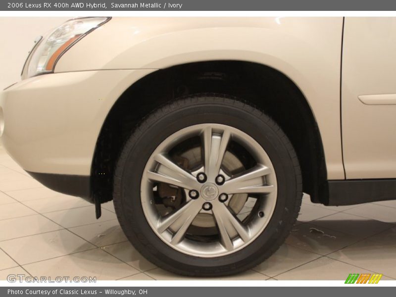 Savannah Metallic / Ivory 2006 Lexus RX 400h AWD Hybrid