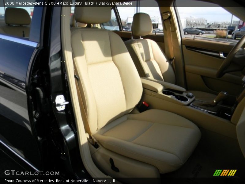Black / Black/Sahara Beige 2008 Mercedes-Benz C 300 4Matic Luxury