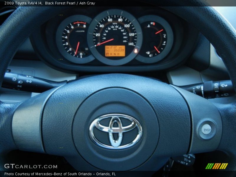 Black Forest Pearl / Ash Gray 2009 Toyota RAV4 I4