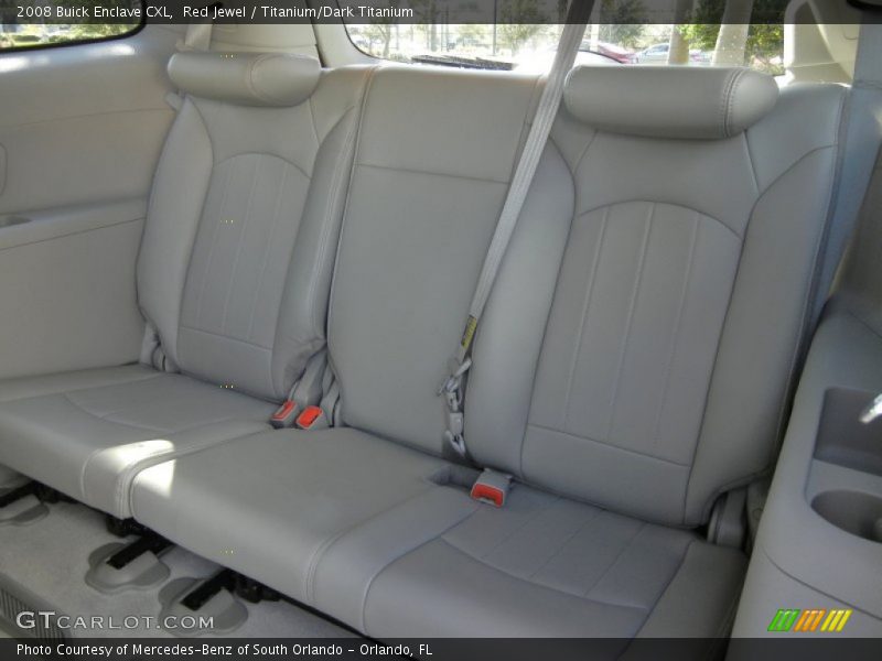 Red Jewel / Titanium/Dark Titanium 2008 Buick Enclave CXL