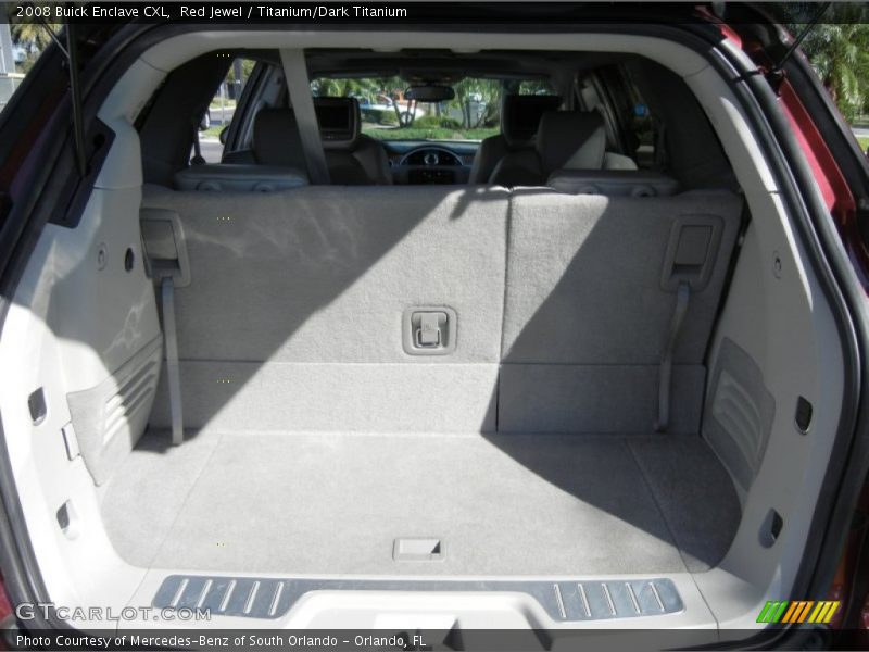Red Jewel / Titanium/Dark Titanium 2008 Buick Enclave CXL