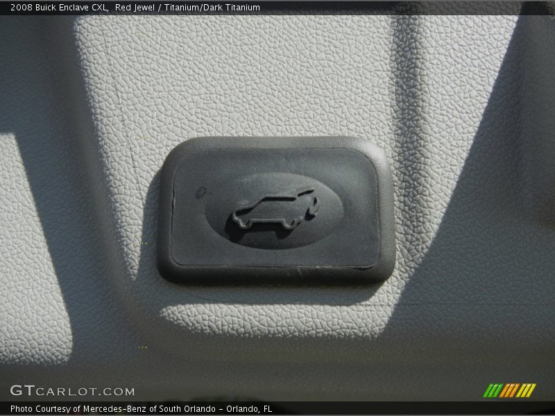 Red Jewel / Titanium/Dark Titanium 2008 Buick Enclave CXL