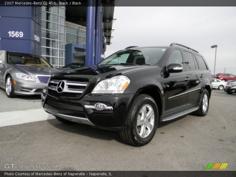 Black / Black 2007 Mercedes-Benz GL 450