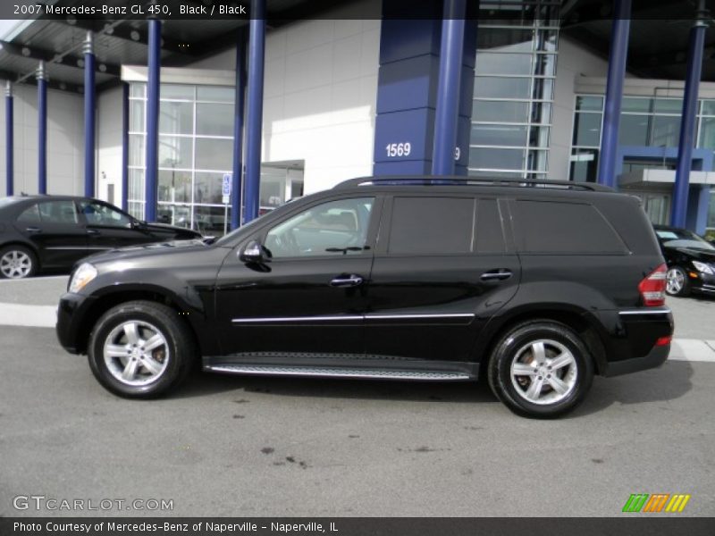 Black / Black 2007 Mercedes-Benz GL 450
