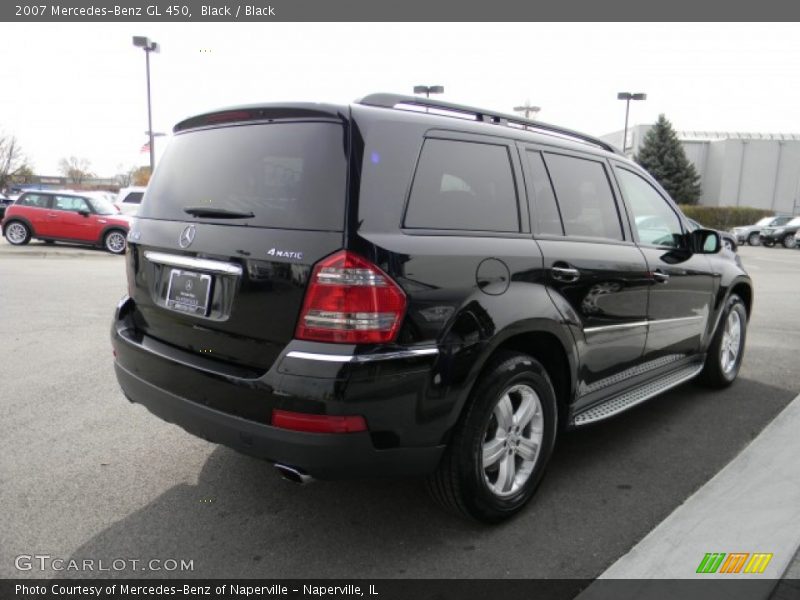Black / Black 2007 Mercedes-Benz GL 450