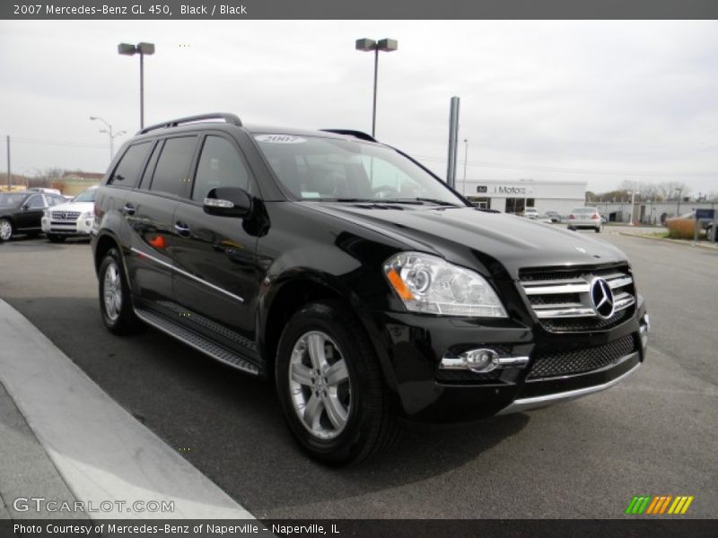 Black / Black 2007 Mercedes-Benz GL 450